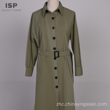 固体普通聚酯T400织物棉布服装